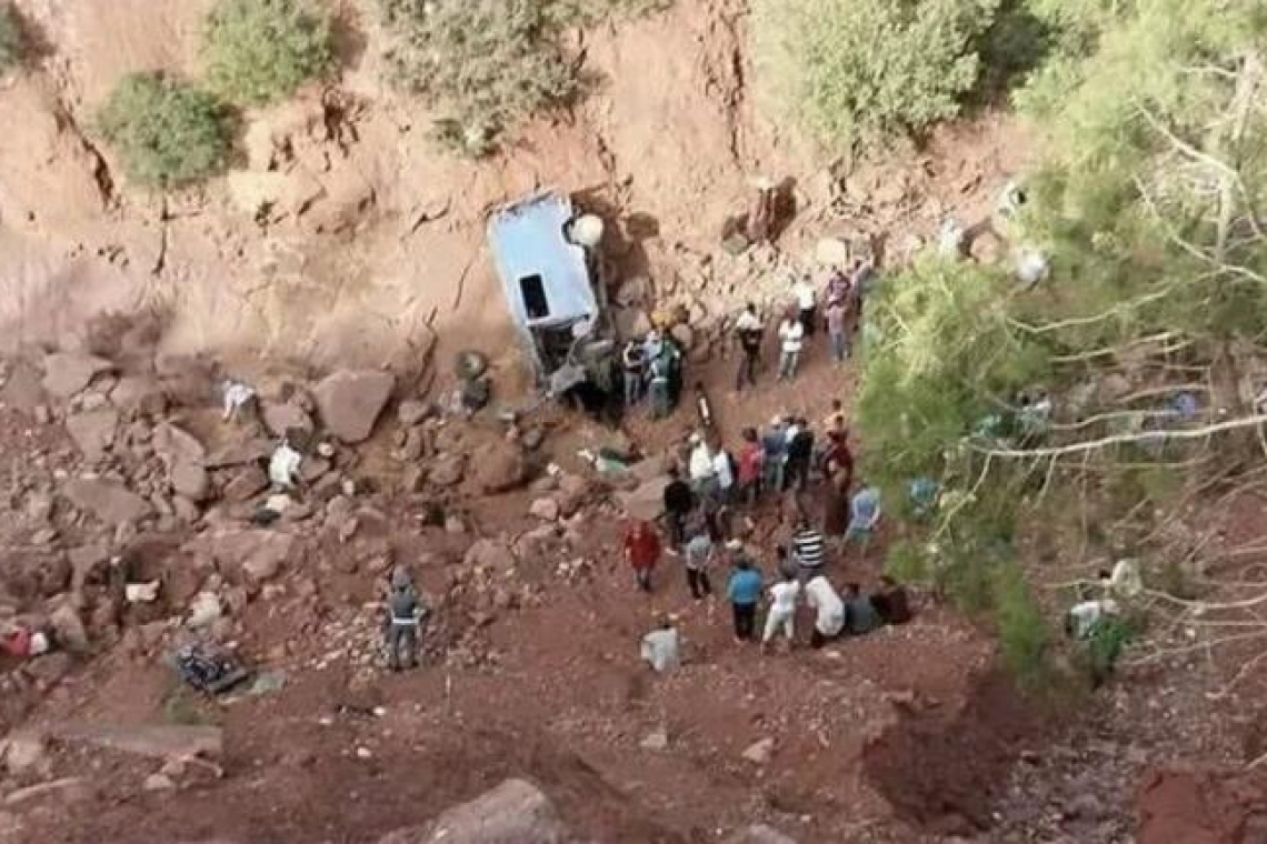 Μαρόκο | Λεωφορείο έπεσε σε χαράδρα, σκοτώθηκαν και οι 24 επιβαίνοντες